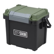 500HX [シールドボックスシャット深型 ブラックグリーン]