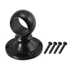 ブラケット 通 25mm ブラック 1個入 37511