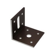 56386 [アングルピース 3.0*50*50*50mm 穴アキ ブロンズ 1個]