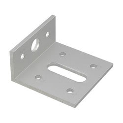 56389 [アングルピース 3.0*25*50*50mm 穴アキ シルバー 1個]