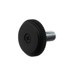 ノーマルアジャスター 黒 40Φ M12 1個入 57346