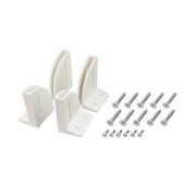 58621 [パネル固定パーツコーナー用 ホワイト 1組入]