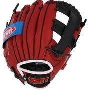 BDG20095E [ゼット 少年軟式野球 グラブ（グローブ） オールラウンド 右投げ用 サイズ： 9.5インチ レッド/ブラック（6419）]