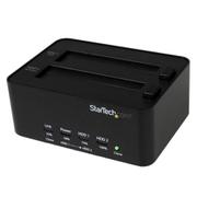 HDD/SSDスタンド 2台搭載可能 2.5/3.5インチSATAドライブ USB 3.0/5Gbps対応 SATDOCK2REU3