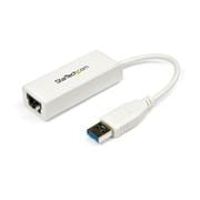 USB Type-A有線LANアダプタ ホワイト/ギガビット対応/USB 3.1 Gen 1準拠 USB31000SW