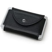 kc design SANDYカードケース レザー ブラック XM914BK