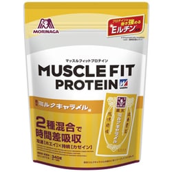 マッスルフィットプロテイン 森永ミルクキャラメル味 340g