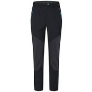 VERTIGO TEKNO -5 CM PANTS WOM. MPLS05W- 9051 ブラック/ブルーグリーン Sサイズ [アウトドア ロングパンツ レディース]