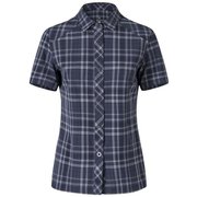 ADVENTURE SHIRT WOMAN MQCG44W 84 ネイビー Mサイズ [アウトドア シャツ レディース]