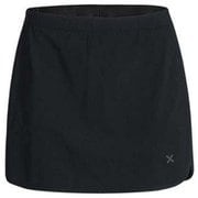 SENSI MATCH SKIRT+SHORTS WOMAN MPGC14W 90 ブラック Sサイズ [アウトドア ショートパンツ レディース]