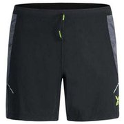 RUN FAST 2 SHORTS MPSR25X 9070F ブラック/Fイエロー Sサイズ [アウトドア ショートパンツ メンズ]