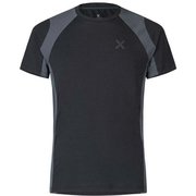 OUTDOOR CHOICE T-SHIRT MTGN55X 9093 ブラック/ディムグレー Mサイズ [アウトドア カットソー メンズ]