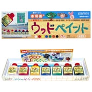 ウッドペイント7色 一般紙箱セットA柄 33722