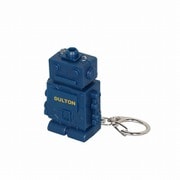 K825-1064NB [ミニドライバーセット 工具 ツールキーチェーン ロボット ネイビー]