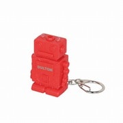 K825-1064RD [ミニドライバーセット 工具 ツールキーチェーン ロボット レッド]