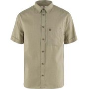Ovik Travel Shirt SS M 87039 Sand Stone Sサイズ [アウトドア シャツ メンズ]