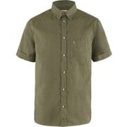 Ovik Travel Shirt SS M 87039 Green Mサイズ [アウトドア シャツ メンズ]