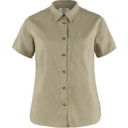 Ovik Travel Shirt SS W 87040 Sand Stone XSサイズ [アウトドア シャツ レディース]