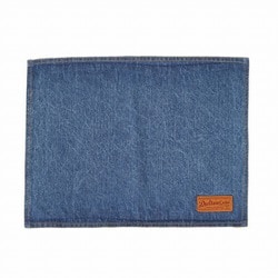コットン素材 ランチョンマット プレイスマット ウォッシュドデニム G619-827WDM