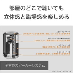 ソニー　360 ワイヤレススピーカー ライトグレー SRS-RA3000 H Amazon.co.jp: ソニー(SONY) 360 Reality Audio認定ワイヤレス