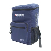 22449906 NAVY [OUTDOOR PRODUCTS ロゴセット ボックス デイパック A4収納 NAVY]