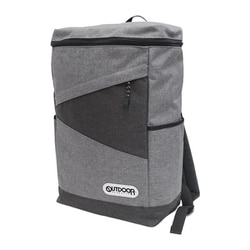 22429807 H/GRAY [OUTDOOR PRODUCTS ラフ ボックス デイパック A4収納 H/GRAY]