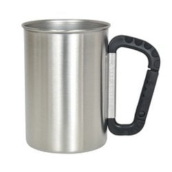 ステンミリタリーマグ 450 マグカップ ブラック BM-150