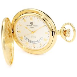 懐中時計 クォーツ 47mm ハンター 3900-G