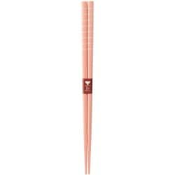 抗菌箸 ゼオミック加工 シュガーライン・ピンク 23cm 121123