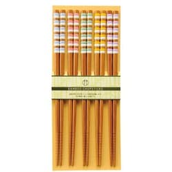 【家庭用食洗機対応】箸セット マカロン5P 22.5cm 028576