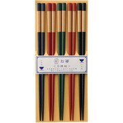 【家庭用食洗機対応】箸セット 月影5P 22.5cm 028729