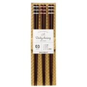 【家庭用食洗機対応】箸セット デイリーダイニング プランタン3P 22.5cm 028590