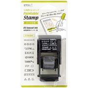 スタンプ 回転印 日々の記録柄 35419006