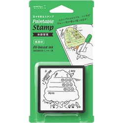 スタンプ 浸透印 体調管理柄 35422006