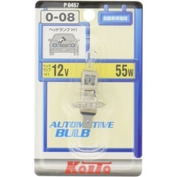 P0457 [ノーマルハロゲンバルブ H1 12V55W 1個入り]