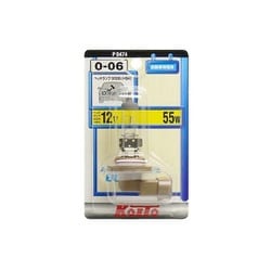 P0474 [ノーマルハロゲンバルブ HB4（9006） 12V55W 1個入り]