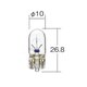 P8813B [ハイパワーバルブ 12V5W ブルー 2個入り ライト]