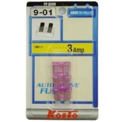 ブレードヒューズ 定格：3A （3個入り） 紫色 PF0380