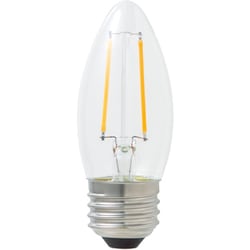 LED電球 電球色 シャンデリア型 E26 25W相当 LDC2LC25WE26T2