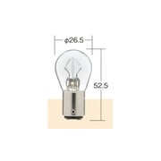 24V25/10W BAY15d S25 ノーマルバルブ （1箱/10個入り） 4731