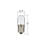 計器灯・表示灯用バルブ 24V5W バスステップランプ用 ネジ式口金 （1箱/10個入り） 1461