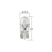 メーター用バルブ 24V5Wウェッジベース T10 (1箱/10個入り) 1689