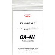 FLM48-46 1/48 エアクラフト用マスキングシート OA-4M キャノピー ＆ホイールマスクセット （M社キット用） [プラモデル用品]