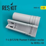RSKU32-0042 1/32 レジン製ディティールアップパーツ F-4B/C/D/N ファントムII アフターバーナー （レベル用） [プラモデル用パーツ]