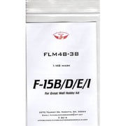 FLM48-38 1/48 エアクラフト用マスキングシート F-15B/D/E/I キャノピー ＆ホイールマスクセット GWH社キット用 [プラモデル用品]
