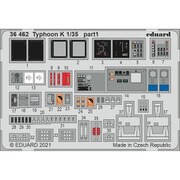 EDU36462 1/35 エッチングパーツ タイフーン-K エッチングパーツ （ズべズダ用） [プラモデル用パーツ]