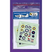 MKMDMF14402 1/144 デカール ホーカー ハリケーン 国籍マーク パート1 (2枚入り) [プラモデル用品]
