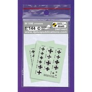 MKMDMF14403 1/144 デカール Bf109E 国籍マーク (2枚入り) [プラモデル用品]