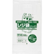 レジ袋 省資源タイプ 半透明 100枚 RF45