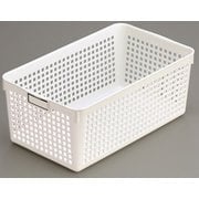 ネームバスケット ワイド ホワイト